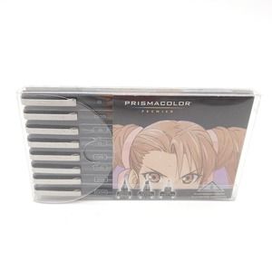 Prismacolor Premier Manga 8 Count Illustration Markers Assorted Tips Black Sepia